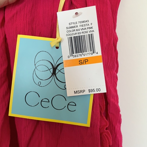 CeCe pink shirt - Picture 5 of 6